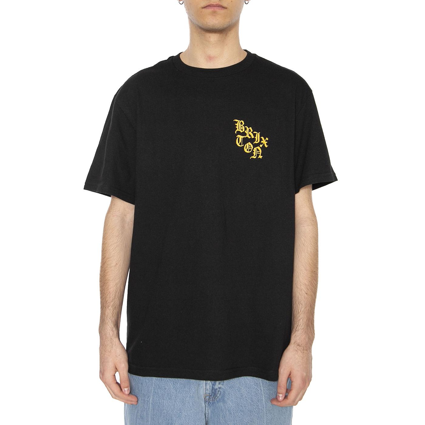 Be Kind S/S STT Black - Maglietta Girocollo Uomo Nera 17143-BLACK  BRIXTON 