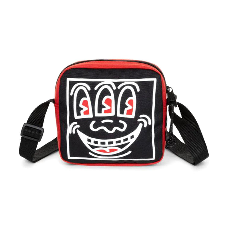 BOX MINI BAG KEITHHARING3EYE - Borsello a Tracolla Nero Collaborazione con Keith Haring EK0A5BN8 6Z51 EASTPAK 