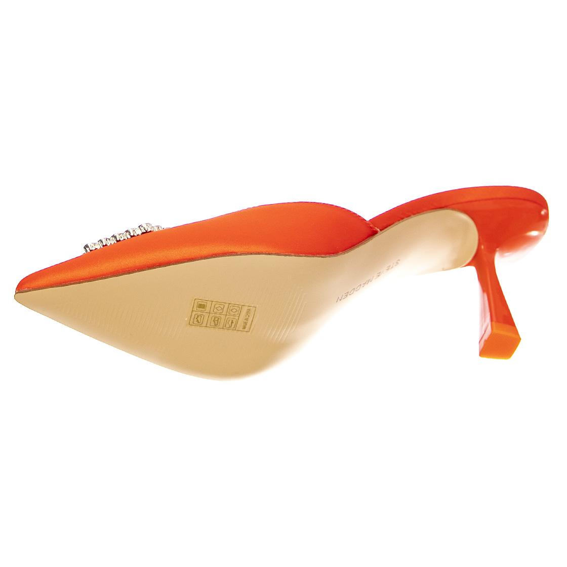 Luxe City Red Satin - Sandali Donna Arancioni SMSLUXE CITY-RED  STEVE MADDEN 