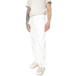Single Knee Pant Off-White Rinsed - Pantaloni Denim Jeans Uomo Bianchi I031499-35002  CARHARTT WIP 