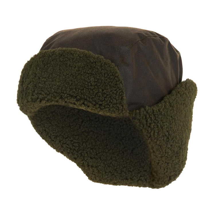 Morar Wax Trapper Olive - Cappello Verde FW22-MHA0710-OL71  BARBOUR 
