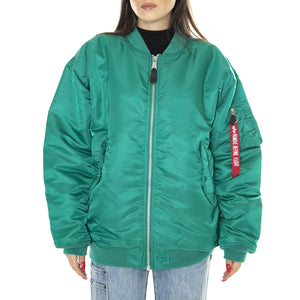 MA-1 Core Wmn Jungle Green - Giacca Donna Verde 108010-668  ALPHA INDUSTRIES 