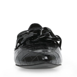 Famed Black Croc - Scarpe Basse Donna Nere SMSFAMED-BLA  STEVE MADDEN 