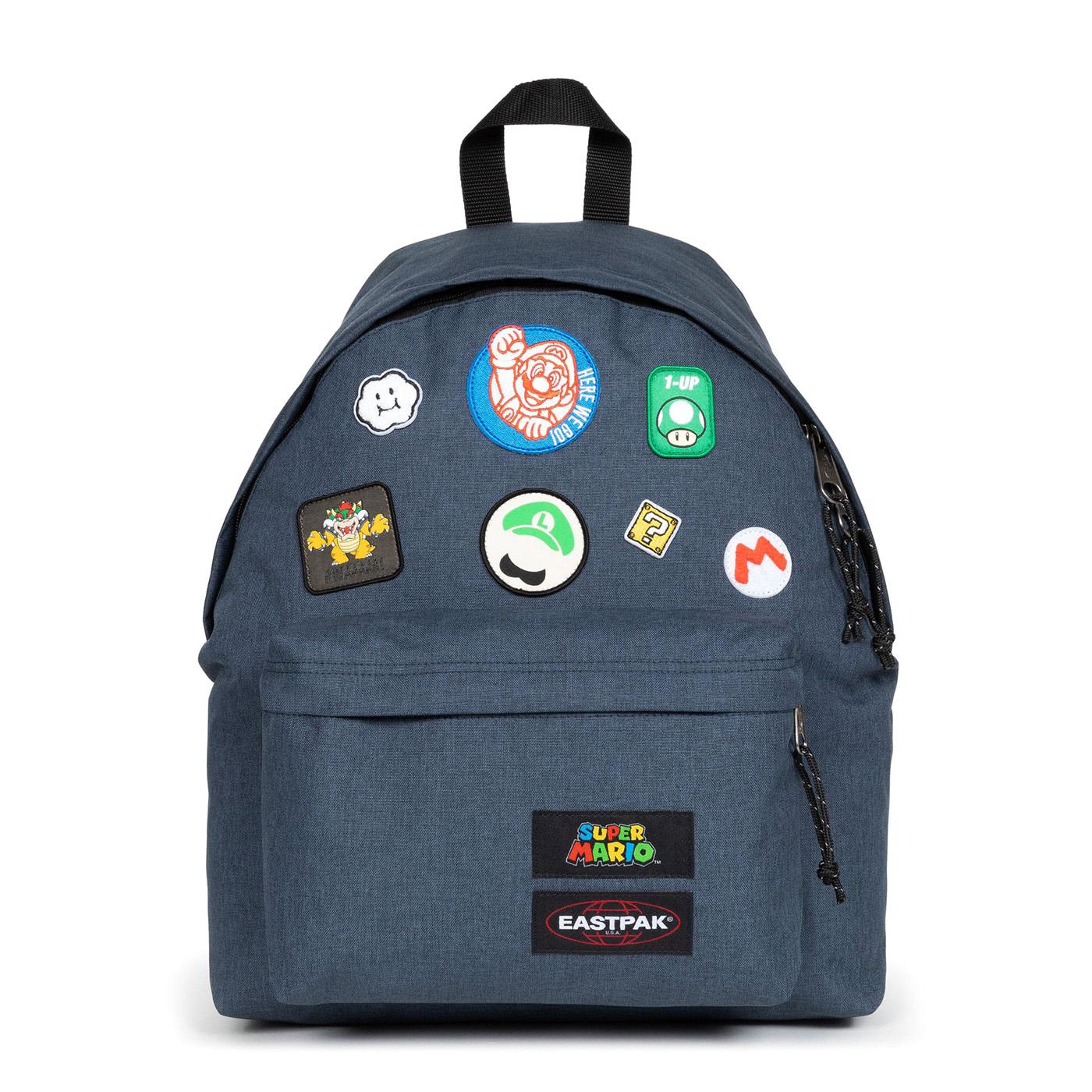 Padded Pak'R Mario Patches - Zaino Blu / Multi EK0006208C61  EASTPAK 