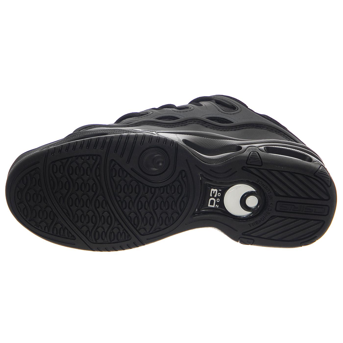 D3 2001 Foowear Black / Black / Black - Scarpe Uomo Nere 1141-OS001236 . OSIRIS 