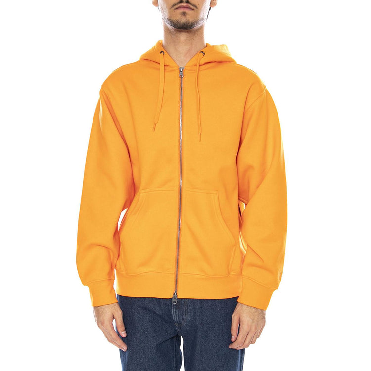 Atiba Haze Zip Hoodie Solar - Felpa con Cappuccio Uomo Arancione VN000Q77 12Q1 VANS 