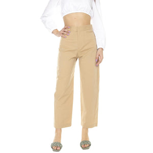 W' Katja Khaki - Pantaloni Donna Beige 330871-134  ELVINE 