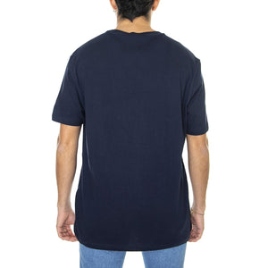 Chest Stripe Logo Tee Marine - Maglietta Girocollo Uomo Blu 65590-035  BEN SHERMAN 