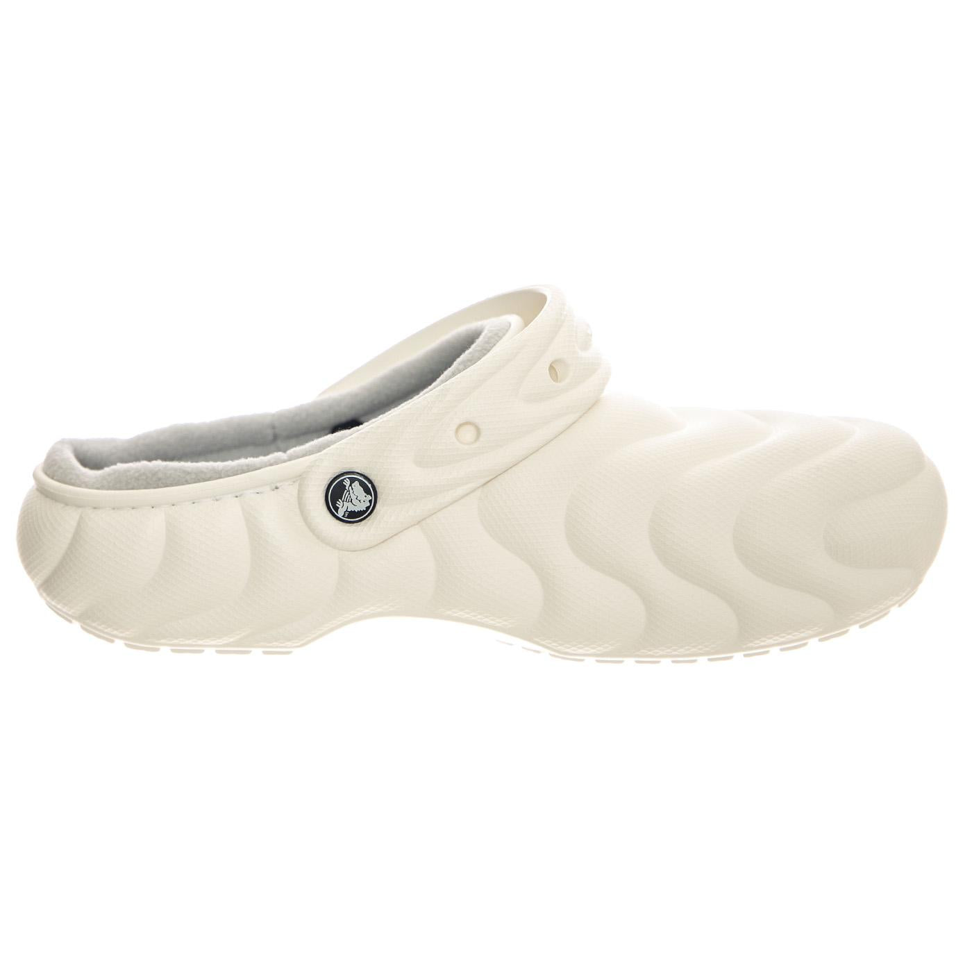 Classic Lined Overpuff Clog WHI - Sandali Uomo Bianchi CR.210059-WHI  CROCS 