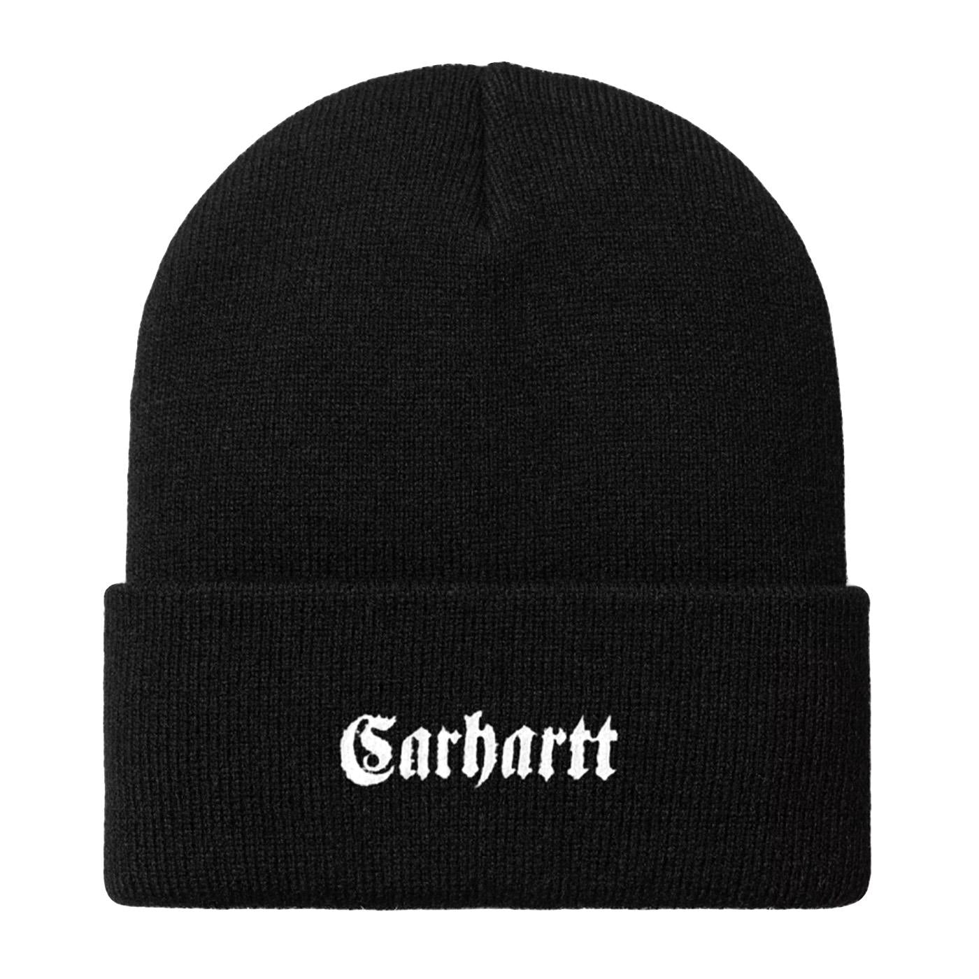 Greatest Hits Beanie Black / Wax - Cappellino a Cuffia Nero I034367.K02XX  CARHARTT WIP 