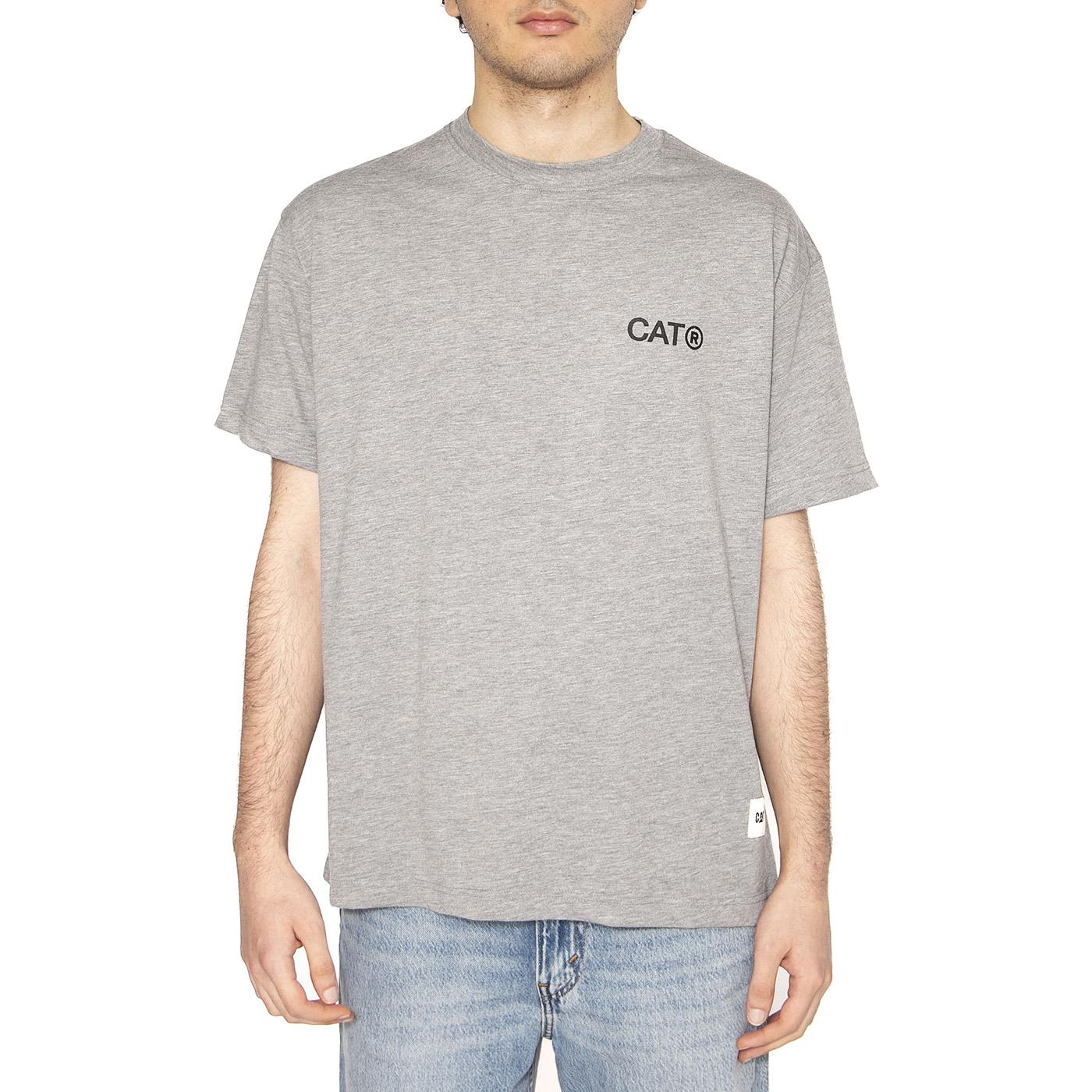 Legacy T- Shirt Grey - Maglietta Girocollo Uomo Grigia 6010149-10831  CAT 
