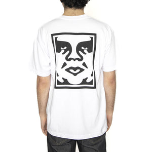Obey Bold Icon Heavywheight Tee - Maglietta Girocollo Uomo Bianca 166913439-WHT  OBEY 