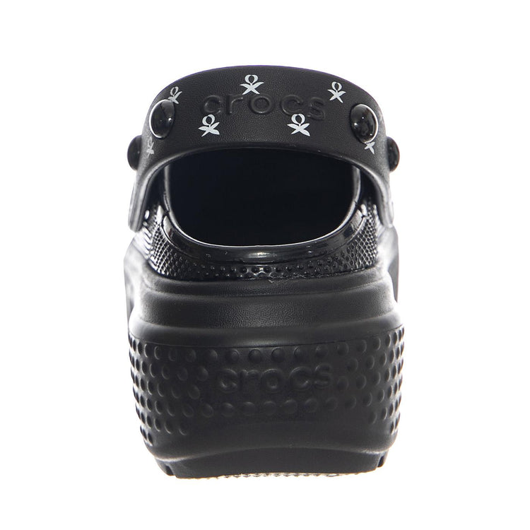 Wednesday Stomp Clog Black - Sandali Donna Neri CR.210214-BLK  CROCS 