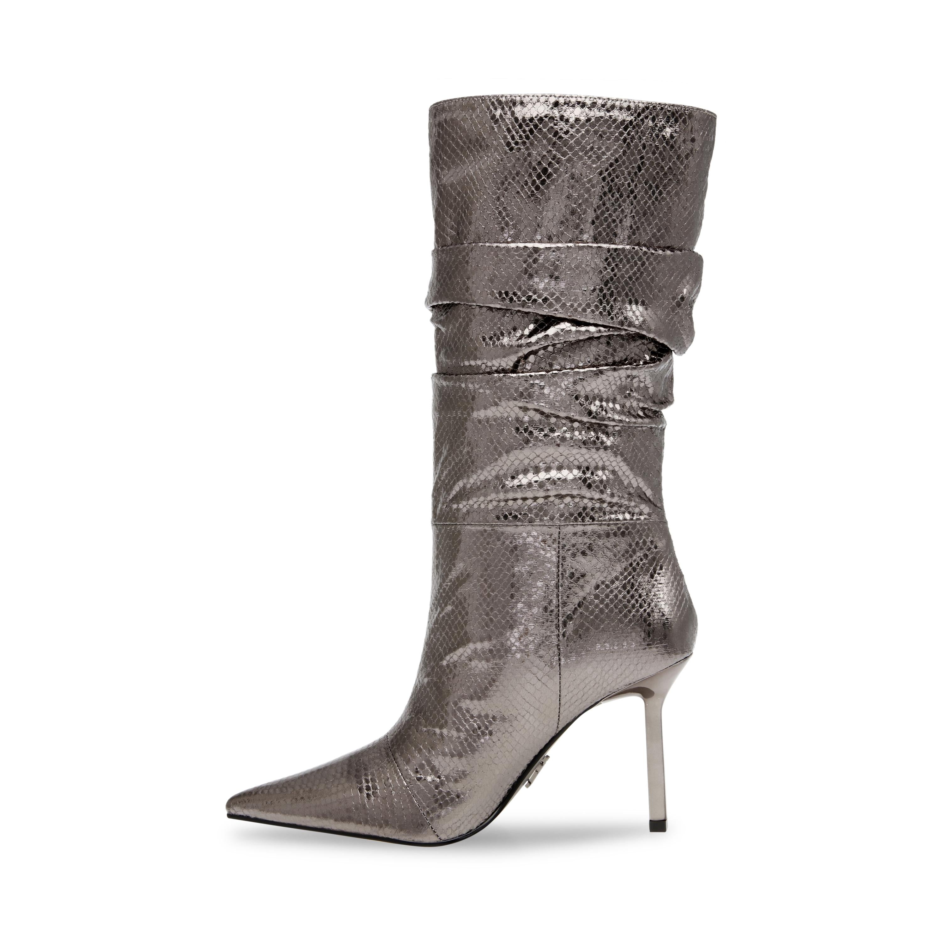 Izabela Pewter - Stivali Donna Grigi SMSIZABELA-733  STEVE MADDEN 