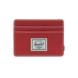 Charlie Kartenetui Ockerweiße Naht - Rotes Kartenetui HERSCHEL ACCESSORIES