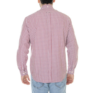 Signature Gingham F1 Red - Camicia Uomo Rossa / Multicolore 59141-087  BEN SHERMAN 