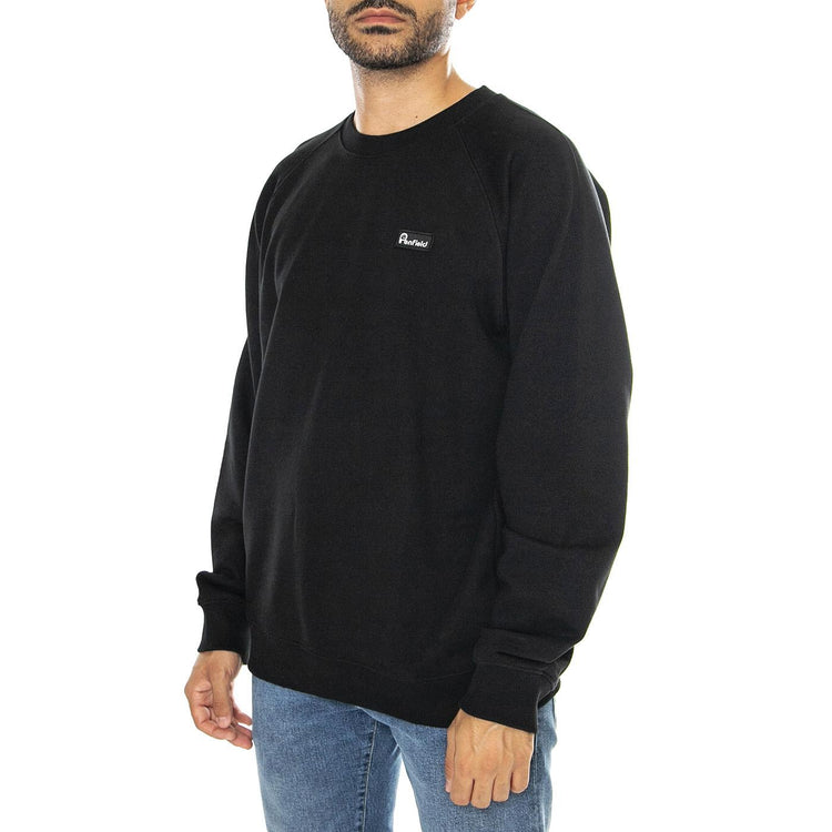 Badge Sweatshirt Black - Felpa Uomo Nera PFD0346-023  PENFIELD 
