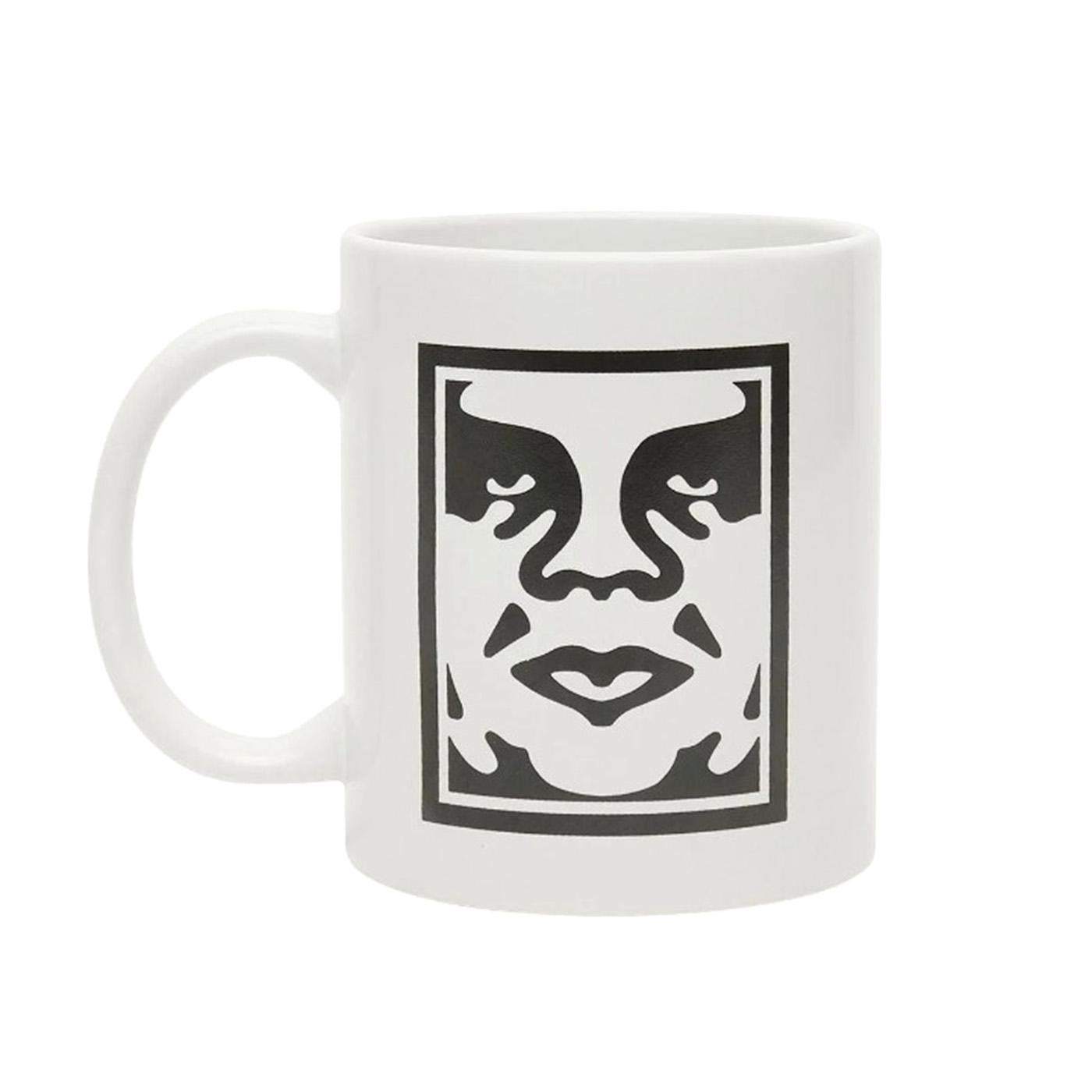 Obey Icon Mug White - Tazza Bianca con Logo 100630005-WHT  OBEY 