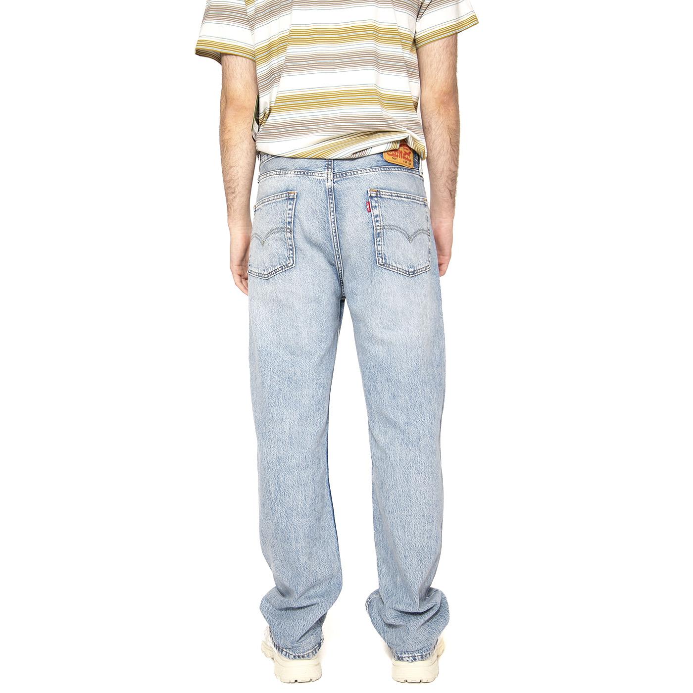 565 Loose Straight Always Here LTWT Blue - Pantaloni Denim Jeans Uomo Blu A7221-0028  LEVIS 