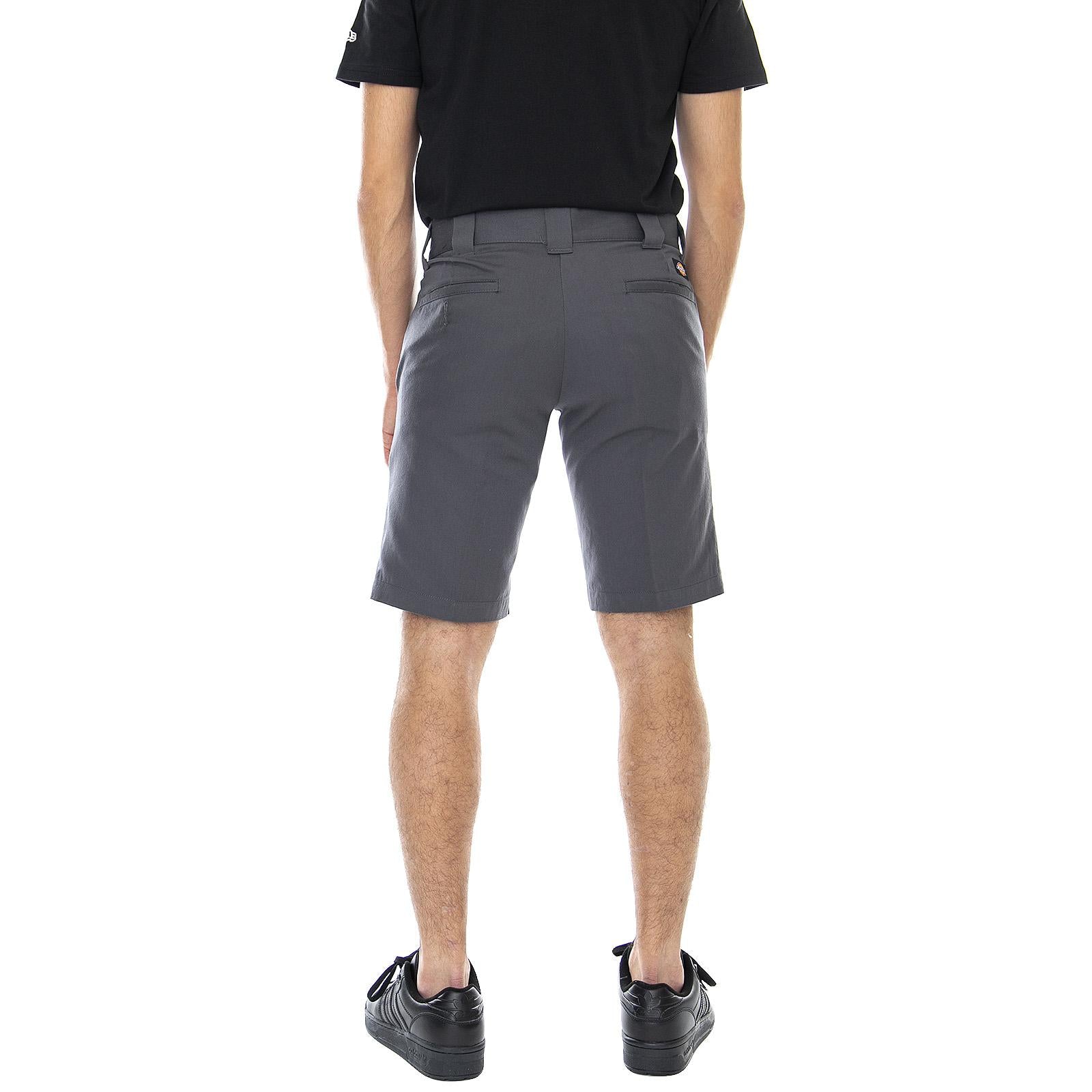 Mens Tynan Chino Shorts - Charcoal Grey - Bermuda Chino Uomo Grigi 01 220131-CH . DICKIES 