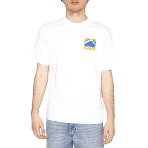 Penfield Mountain Scene Back G Bright White - Maglietta Girocollo Uomo Bianca PFD0223-002  PENFIELD 