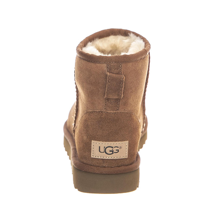 Mini Classic II Chestnut- Stivaletti alla Caviglia Donna Marroni UGSCLMCN1016222W . UGG 