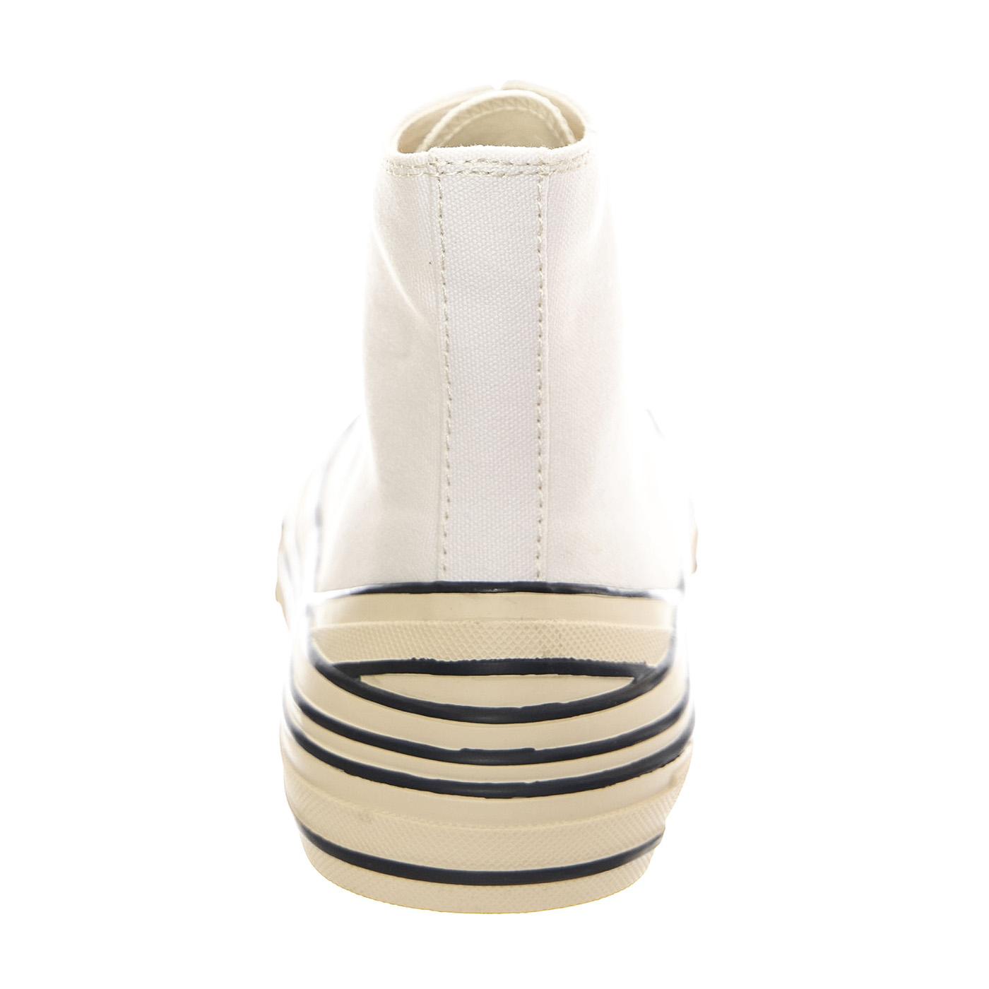 JC Play Endorphine-H Light White Canvas - Scarpe Profilo Alto Donna Bianche PLSJCD-037-2-09-LWHT  JEFFREY CAMPBELL 