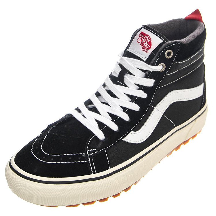 UA Sk8 Mte-1 Black / True White - Scarpe Stringate Profilo Alto Uomo Nere / Bianche VN0A5HZY6BT1  VANS 