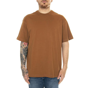 Plain Loose Tee Acorn - Maglietta Girocollo Uomo Marrone 112350756  LEE 