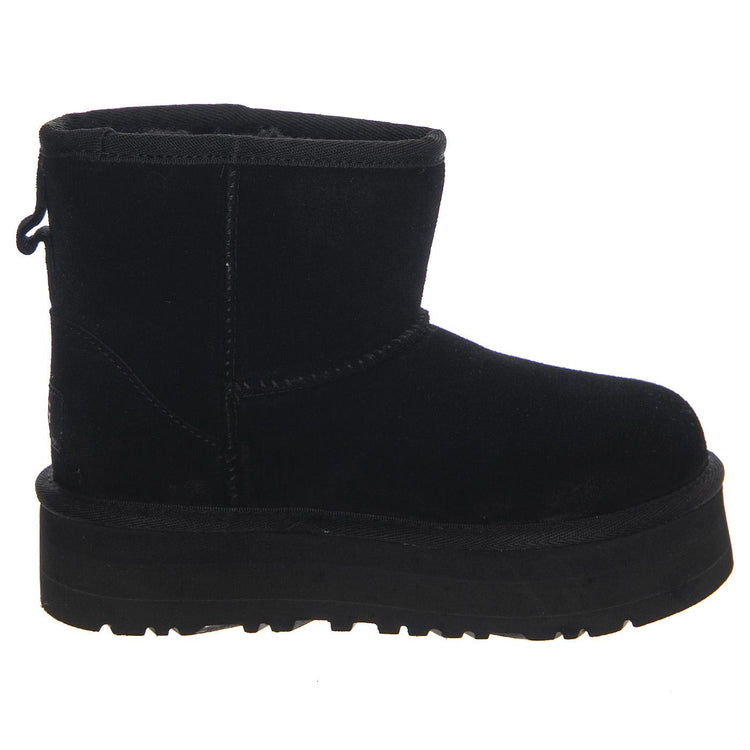 Mount Hope Fleece Black - Stivaletti Bambini Neri 1143700K-BLK  UGG 