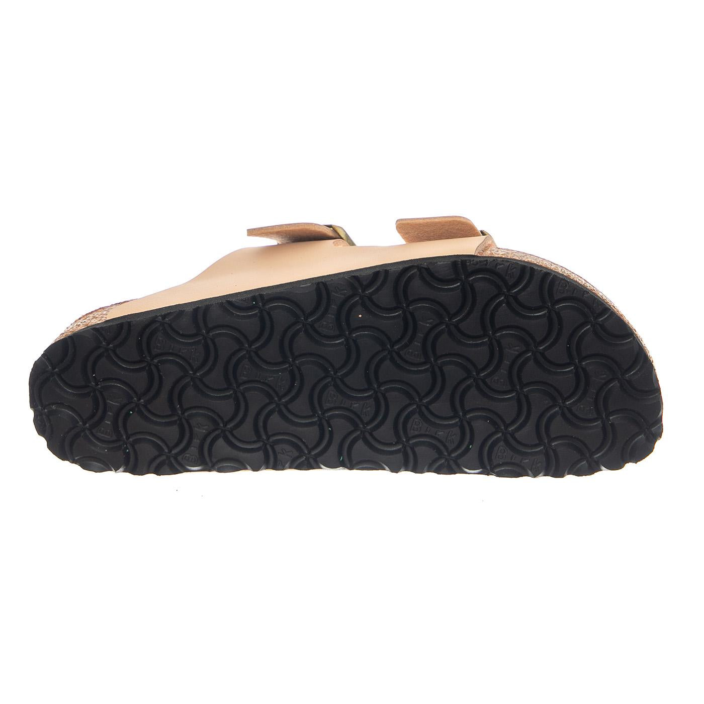 Arizona Triples Birko Flor Narrow Fit New Beige / Pink Clay - Sandali Donna Beige 1031525 NBPC BIRKENSTOCK 
