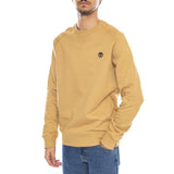Exeter River Sweatshirt mit gebürsteter Rückseite, beige - Herren-Sweatshirt mit Rundhalsausschnitt, beige, Herren, TIMBERLAND