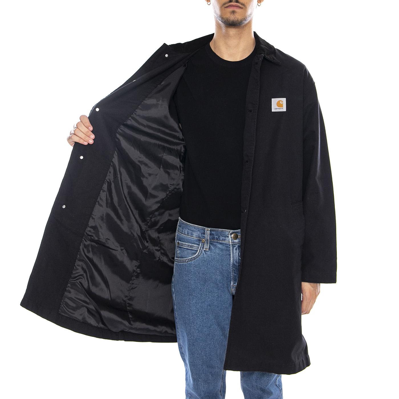 Webster Coat Black - Giacca Uomo Nera I035618.00E02 . CARHARTT WIP 
