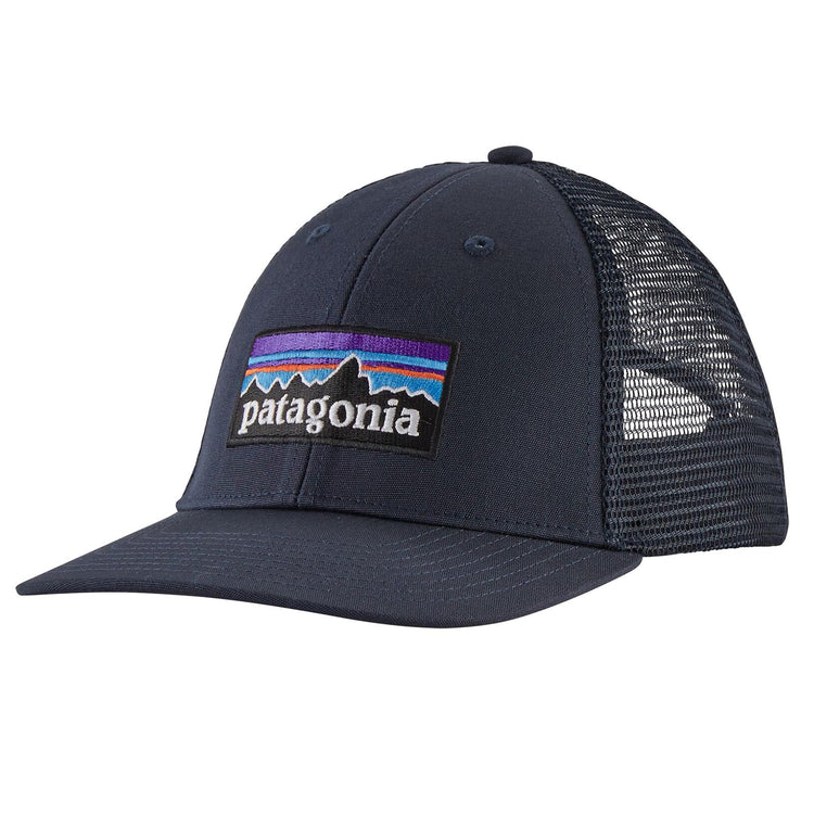 P-6 Logo Trucker Hat Navy Blue 38283-NVYB  PATAGONIA 