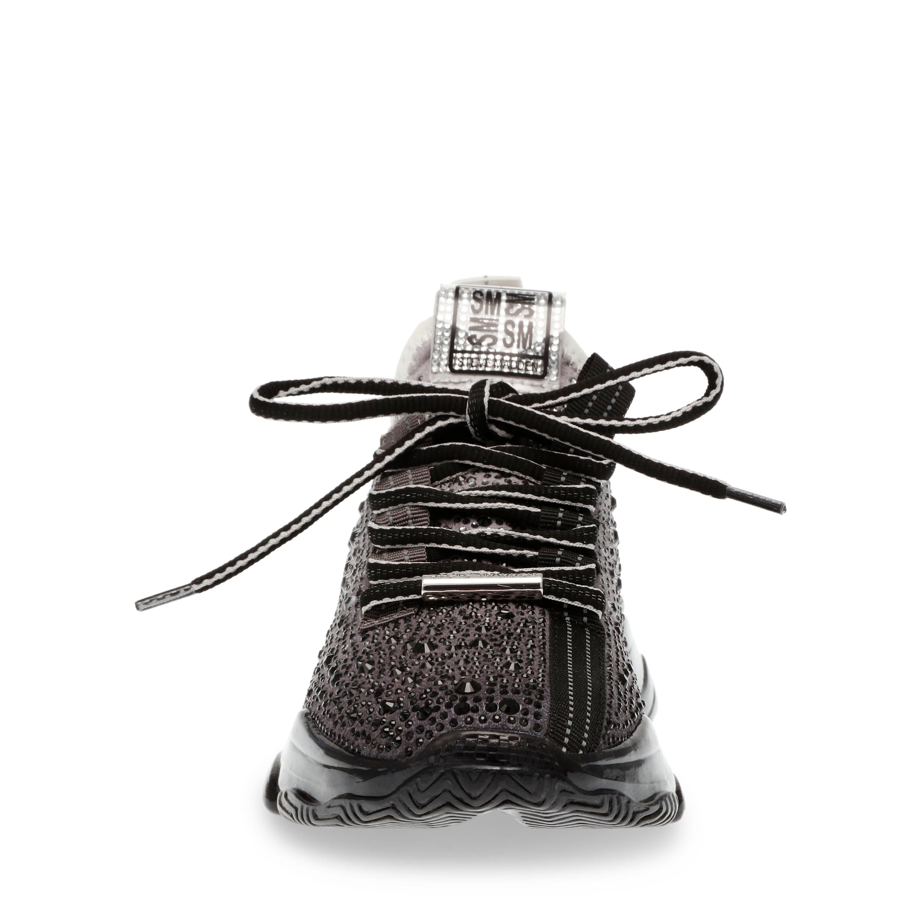 Mistica Black Silver - Scarpe Stringate Profilo Basso Donna Nere / Multicolore SMPMISTICA-915  STEVE MADDEN 