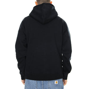 Oklahoma Hoodie - Black - Felpa con Cappuccio Uomo Nera 03 200186-BK . DICKIES 